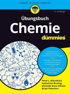 cover image of Ãbungsbuch Chemie fÃ¼r Dummies